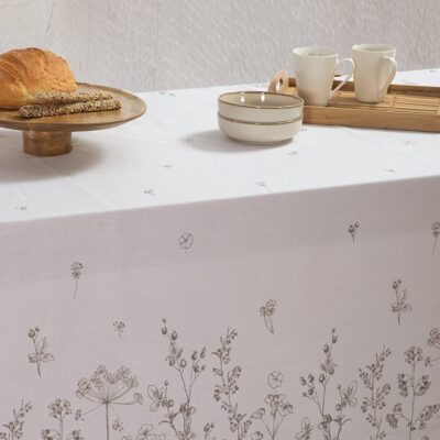 NEF-NEF ΤΡΑΠΕΖΟΜΑΝΤΗΛΟ CLARIS 140X240 NEF-NEF HOMEWARE, 50% BAMB-50% ΠΟΛ - Image 2