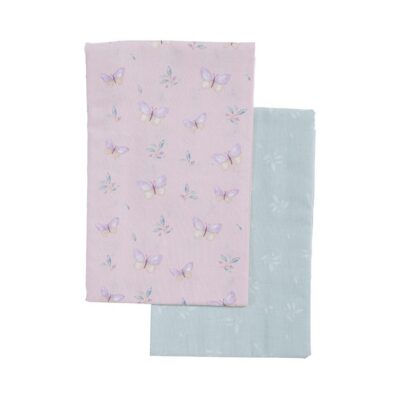 NEF-NEF ΒΡΕΦΙΚΑ ΣΕΤ ΣΕΝΤΟΝΙΑ ΛΙΚΝΟΥ 2ΤΜΧ WINGS OF JOY NEF-NEF HOMEWARE, 100% ΒΑΜΒΑΚΙ