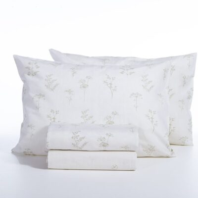 NEF-NEF ΣΕΤ ΣΕΝΤΟΝΙΑ ΒΑΜΒΑΚΕΡΑ ΜΟΝΑ CLARIS 170X270 NEF-NEF HOMEWARE, 100% ΒΑΜΒΑΚΙ - Image 3