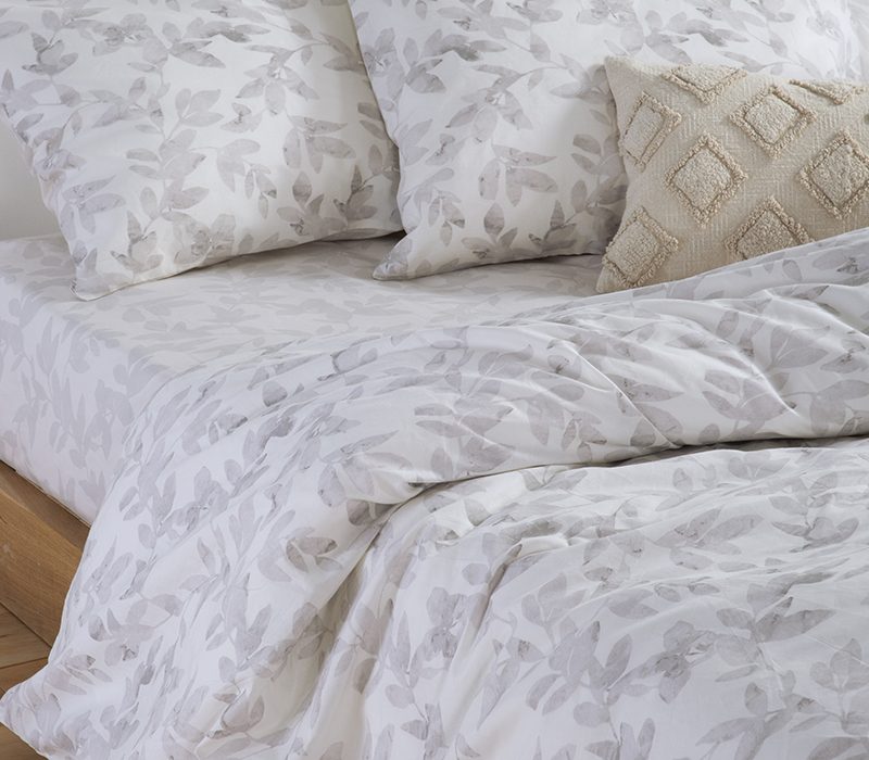 NEF-NEF ΣΕΤ ΣΕΝΤΟΝΙΑ ΒΑΜΒΑΚΕΡΑ ΜΟΝΑ SENCIL 170X270 NEF-NEF HOMEWARE, 100% ΒΑΜΒΑΚΙ - Image 3