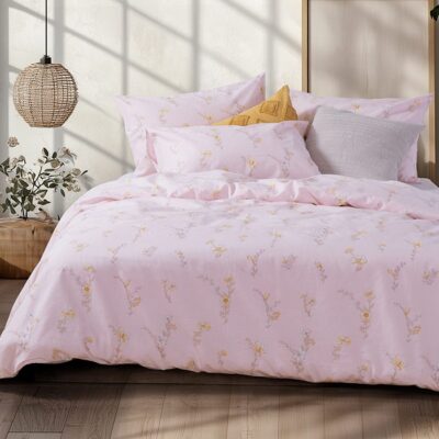 NEF-NEF ΣΕΤ ΣΕΝΤΟΝΙΑ ΒΑΜΒΑΚΕΡΑ ΜΟΝΑ IRIDA 170X270 NEF-NEF HOMEWARE, 100% ΒΑΜΒΑΚΙ
