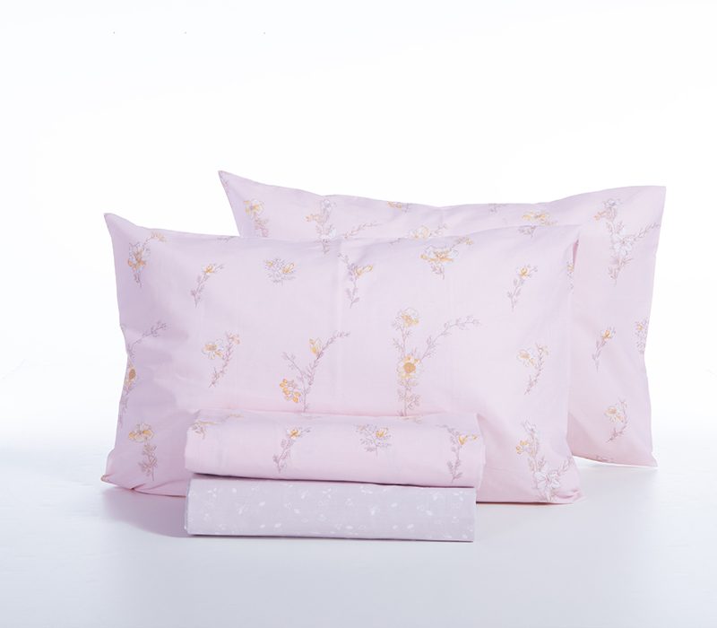 NEF-NEF ΣΕΤ ΣΕΝΤΟΝΙΑ ΒΑΜΒΑΚΕΡΑ ΜΟΝΑ IRIDA 170X270 NEF-NEF HOMEWARE, 100% ΒΑΜΒΑΚΙ - Image 4