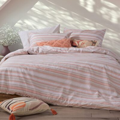 NEF-NEF ΣΕΤ ΣΕΝΤΟΝΙΑ ΒΑΜΒΑΚΕΡΑ ΜΟΝΑ QUANTRO 170X270 NEF-NEF HOMEWARE, 100% ΒΑΜΒΑΚΙ - Image 2