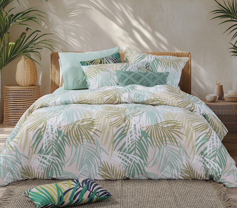 NEF-NEF ΣΕΤ ΣΕΝΤΟΝΙΑ ΒΑΜΒΑΚΕΡΑ ΔΙΠΛΑ AMAZON 200Χ270 NEF-NEF HOMEWARE, 100% ΒΑΜΒΑΚΙ - Image 2