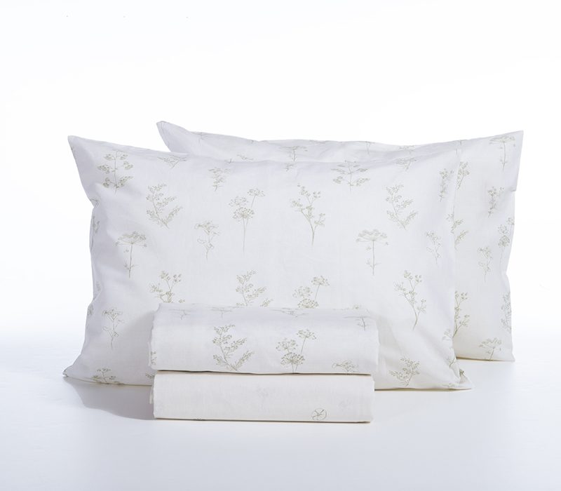 NEF-NEF ΣΕΤ ΣΕΝΤΟΝΙΑ ΒΑΜΒΑΚΕΡΑ ΔΙΠΛΑ CLARIS 200Χ270 NEF-NEF HOMEWARE, 100% ΒΑΜΒΑΚΙ - Image 3