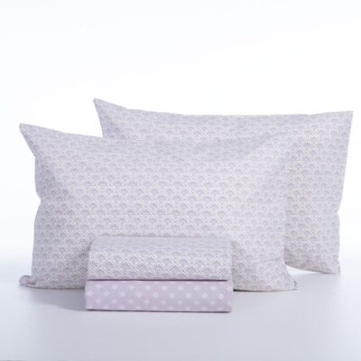 NEF-NEF ΣΕΤ ΣΕΝΤΟΝΙΑ ΒΑΜΒΑΚΕΡΑ ΔΙΠΛΑ KEYLAN 200Χ270 NEF-NEF HOMEWARE, 100% ΒΑΜΒΑΚΙ - Image 4