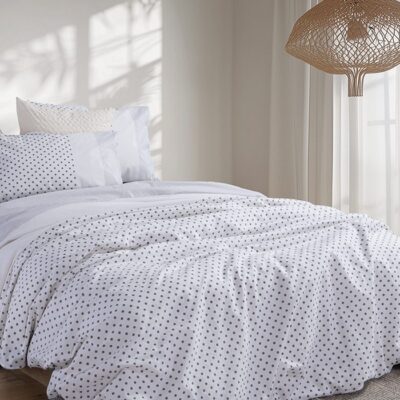 NEF-NEF ΣΕΤ ΣΕΝΤΟΝΙΑ ΒΑΜΒΑΚΕΡΑ ΔΙΠΛΑ DONTER 200Χ270 NEF-NEF HOMEWARE, 100% ΒΑΜΒΑΚΙ - Image 2