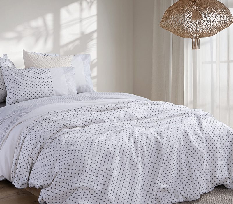 NEF-NEF ΣΕΤ ΣΕΝΤΟΝΙΑ ΒΑΜΒΑΚΕΡΑ ΔΙΠΛΑ DONTER 200Χ270 NEF-NEF HOMEWARE, 100% ΒΑΜΒΑΚΙ - Image 2