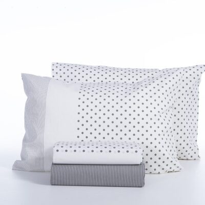 NEF-NEF ΣΕΤ ΣΕΝΤΟΝΙΑ ΒΑΜΒΑΚΕΡΑ ΔΙΠΛΑ DONTER 200Χ270 NEF-NEF HOMEWARE, 100% ΒΑΜΒΑΚΙ - Image 4