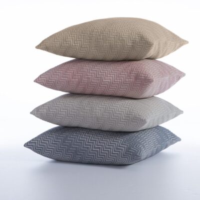 NEF-NEF ΔΙΑΚΟΣΜΗΤΙΚΗ ΜΑΞΙΛΑΡΟΘΗΚΗ CHEVIE 50X50 NEF-NEF HOMEWARE, 100% BAMBAKI