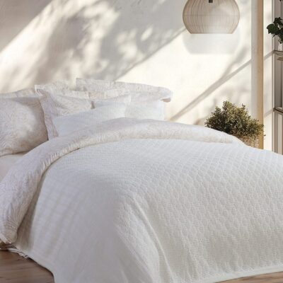 NEF-NEF ΚΟΥΒΕΡΤΑ ΥΠΕΡΔΙΠΛΗ VENTORA 230X250 NEF-NEF HOMEWARE, 100% BAMBAKI