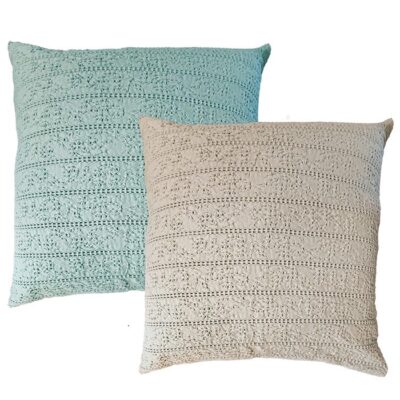 NEF-NEF ΔΙΑΚΟΣΜΗΤΙΚΗ ΜΑΞΙΛΑΡΟΘΗΚΗ STARIGE 50X50 NEF-NEF HOMEWARE, 100% BAMBAKI