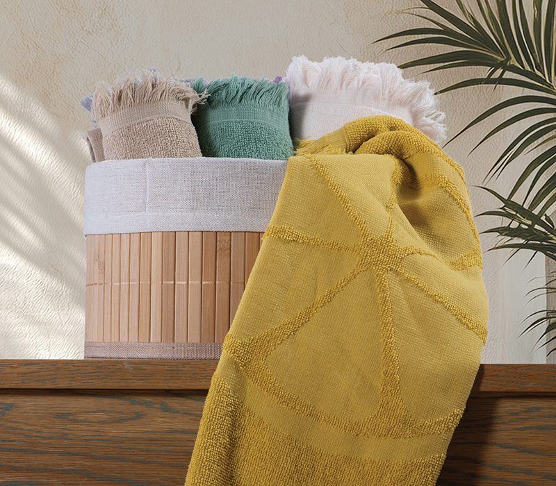 NEF-NEF ΠΟΤΗΡΟΠΑΝΟ LIME 50Χ50 NEF-NEF HOMEWARE, 100% BAMBAKI - Image 2
