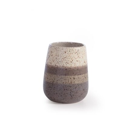 NEF-NEF ΠΟΤΗΡΙ ΜΠΑΝΙΟΥ SHADES  NEF-NEF HOMEWARE, 100% ΚΕΡΑΜΙΚΟ