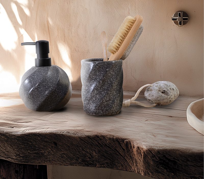 NEF-NEF ΠΟΤΗΡΙ ΜΠΑΝΙΟΥ SNAIL  NEF-NEF HOMEWARE, 100% ΚΕΡΑΜΙΚΟ - Image 2