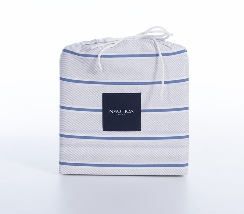 NEF-NEF ΣΕΤ ΣΕΝΤΟΝΙΑ ΒΑΜΒΑΚΕΡΑ ΥΠΕΡΔΙΠΛΑ NAUTICA - NAU OCEAN 240Χ270, 100% ΒΑΜΒΑΚΙ - Image 4