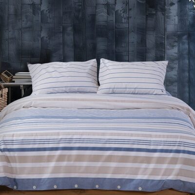 NEF-NEF ΣΕΤ ΣΕΝΤΟΝΙΑ ΒΑΜΒΑΚΕΡΑ KING SIZE NAUTICA -NAU OCEAN 280Χ270, 100% ΒΑΜΒΑΚΙ