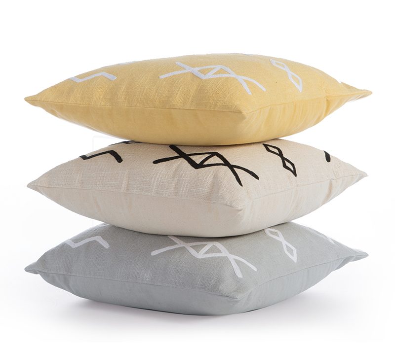 NEF-NEF ΔΙΑΚΟΣΜΗΤΙΚΟ ΜΑΞΙΛΑΡΙ CREATE 45X45 NEF-NEF HOMEWARE, 100% BAMBAKI