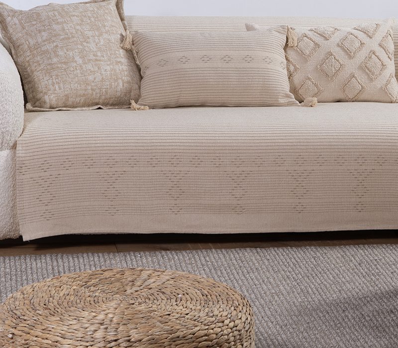 NEF-NEF ΡΙΧΤΑΡΙ ΠΟΛΥΘΡΟΝΑΣ RESAN 180Χ180 NEF-NEF HOMEWARE, 100% BAMBAKI - Image 4