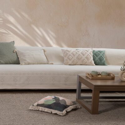 NEF-NEF ΡΙΧΤΑΡΙ ΔΙΘΕΣΙΟΥ ΚΑΝΑΠΕ RESAN 180Χ250 NEF-NEF HOMEWARE, 100% BAMBAKI - Image 2
