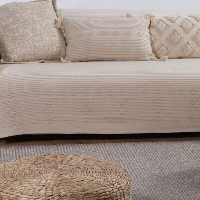 NEF-NEF ΡΙΧΤΑΡΙ ΤΕΤΡΑΘΕΣΙΟΥ ΚΑΝΑΠΕ RESAN 180Χ350 NEF-NEF HOMEWARE, 100% BAMBAKI - Image 4