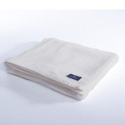 NEF-NEF ΚΟΥΒΕΡΤΑ ΠΙΚΕ ΥΠΕΡΔΙΠΛΗ NAUTICA - NAU NAVY 230X240 NEF-NEF HOMEWARE, 100% ΒΑΜΒΑΚΙ - Image 5