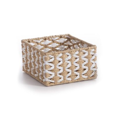 NEF-NEF ΚΑΛΑΘΙ ΑΠΟ ΠΛΕΓΜΕΝΟ ΧΑΡΤΙ VINCI 20X20X11 NEF-NEF HOMEWARE, 100% ΧΑΡΤΙΝΟ ΣΧΟΙΝΙ
