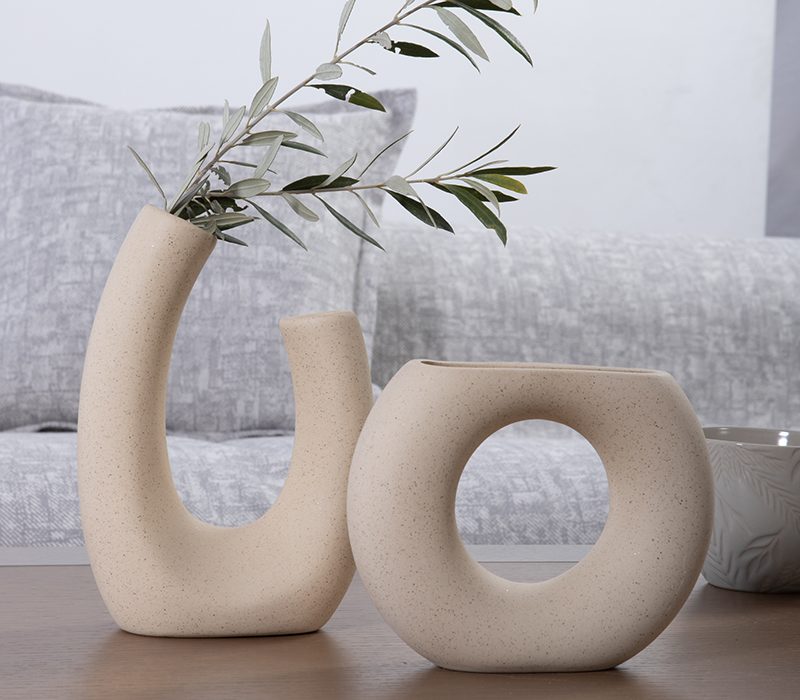 NEF-NEF ΔΙΑΚΟΣΜΗΤΙΚΟ ΚΕΡΑΜΙΚΟ ΒΑΖΑΚΙ JAGI NEF-NEF HOMEWARE, 100% ΚΕΡΑΜΙΚΟ - Image 2