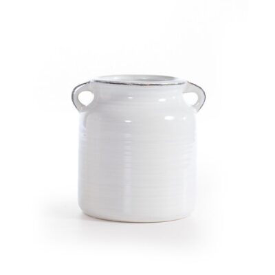 NEF-NEF ΔΙΑΚΟΣΜΗΤΙΚΟ ΚΕΡΑΜΙΚΟ ΒΑΖΟ LORA 15.5X15.5 NEF-NEF HOMEWARE, 100% ΚΕΡΑΜΙΚΟ