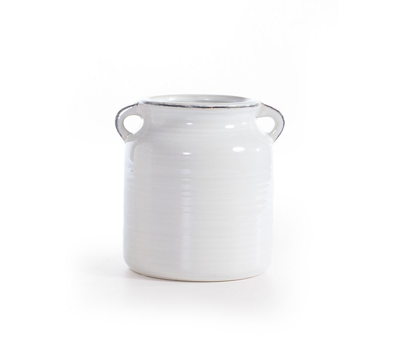 NEF-NEF ΔΙΑΚΟΣΜΗΤΙΚΟ ΚΕΡΑΜΙΚΟ ΒΑΖΟ LORA 15.5X15.5 NEF-NEF HOMEWARE, 100% ΚΕΡΑΜΙΚΟ