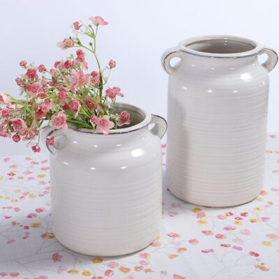 NEF-NEF ΔΙΑΚΟΣΜΗΤΙΚΟ ΚΕΡΑΜΙΚΟ ΒΑΖΟ LORA 15.5X15.5 NEF-NEF HOMEWARE, 100% ΚΕΡΑΜΙΚΟ - Image 3
