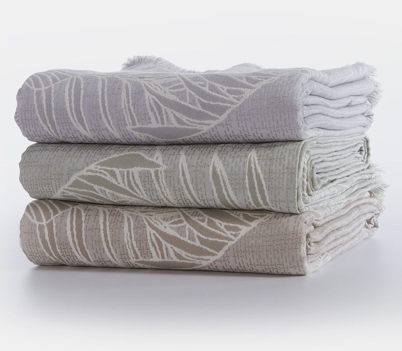 NEF-NEF ΡΙΧΤΑΡΙ ΔΙΘΕΣΙΟΥ ΚΑΝΑΠΕ GROW 170X250 NEF-NEF HOMEWARE, 65% BAMB-35% ΠΟΛ