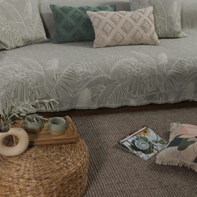 NEF-NEF ΡΙΧΤΑΡΙ ΔΙΘΕΣΙΟΥ ΚΑΝΑΠΕ GROW 170X250 NEF-NEF HOMEWARE, 65% BAMB-35% ΠΟΛ - Image 6