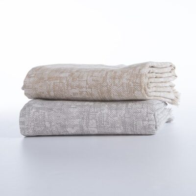 NEF-NEF ΡΙΧΤΑΡΙ ΠΟΛΥΘΡΟΝΑΣ GARCIA 170X180 NEF-NEF HOMEWARE, 75% BAMB-25% ΠΟΛ