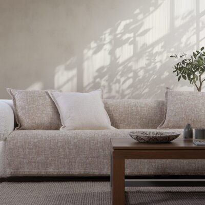 NEF-NEF ΡΙΧΤΑΡΙ ΔΙΘΕΣΙΟΥ ΚΑΝΑΠΕ GARCIA 170X250 NEF-NEF HOMEWARE, 75% BAMB-25% ΠΟΛ - Image 2