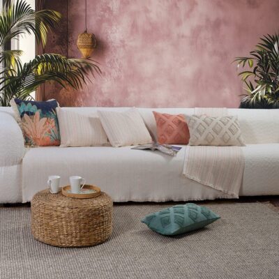NEF-NEF ΡΙΧΤΑΡΙ ΠΟΛΥΘΡΟΝΑΣ MALTA 25 170X180 NEF-NEF HOMEWARE, 85% BAMB-25% ΠΟΛ - Image 3