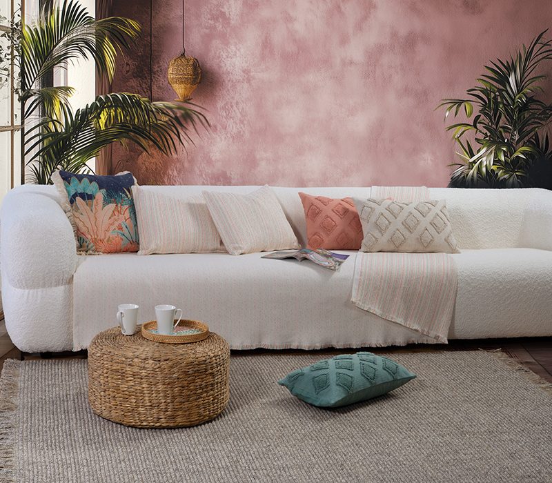 NEF-NEF ΡΙΧΤΑΡΙ ΠΟΛΥΘΡΟΝΑΣ MALTA 25 170X180 NEF-NEF HOMEWARE, 85% BAMB-25% ΠΟΛ - Image 3