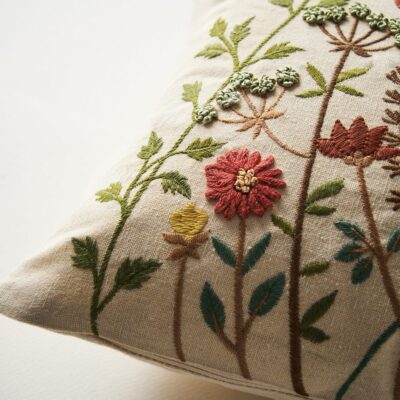 Μαξιλαροθήκη 30x45cm GOFIS HOME  Floria  202 - Image 2