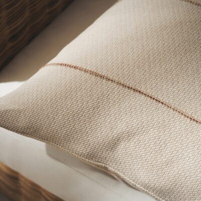 Μαξιλαροθήκη 43x43cm GOFIS HOME  Rabia Beige/Clay 321/02 - Image 2