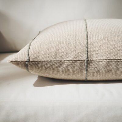 Μαξιλαροθήκη 43x43cm GOFIS HOME  Rabia Beige/Green 321/18 - Image 2