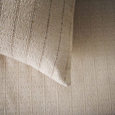 Μαξιλαροθήκη 50x50cm GOFIS HOME  Keira Cream 358/05 - Image 2