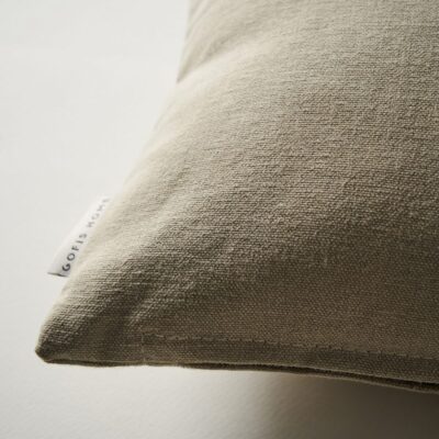 Μαξιλαροθήκη 30x45cm GOFIS HOME  Everly Greige 386 - Image 2