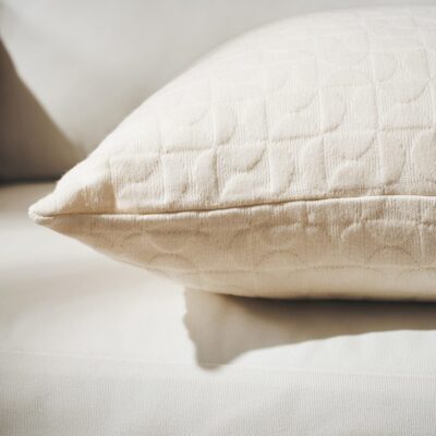 Μαξιλαροθήκη 50x50cm GOFIS HOME  Eliena Ivory 402/05 - Image 2