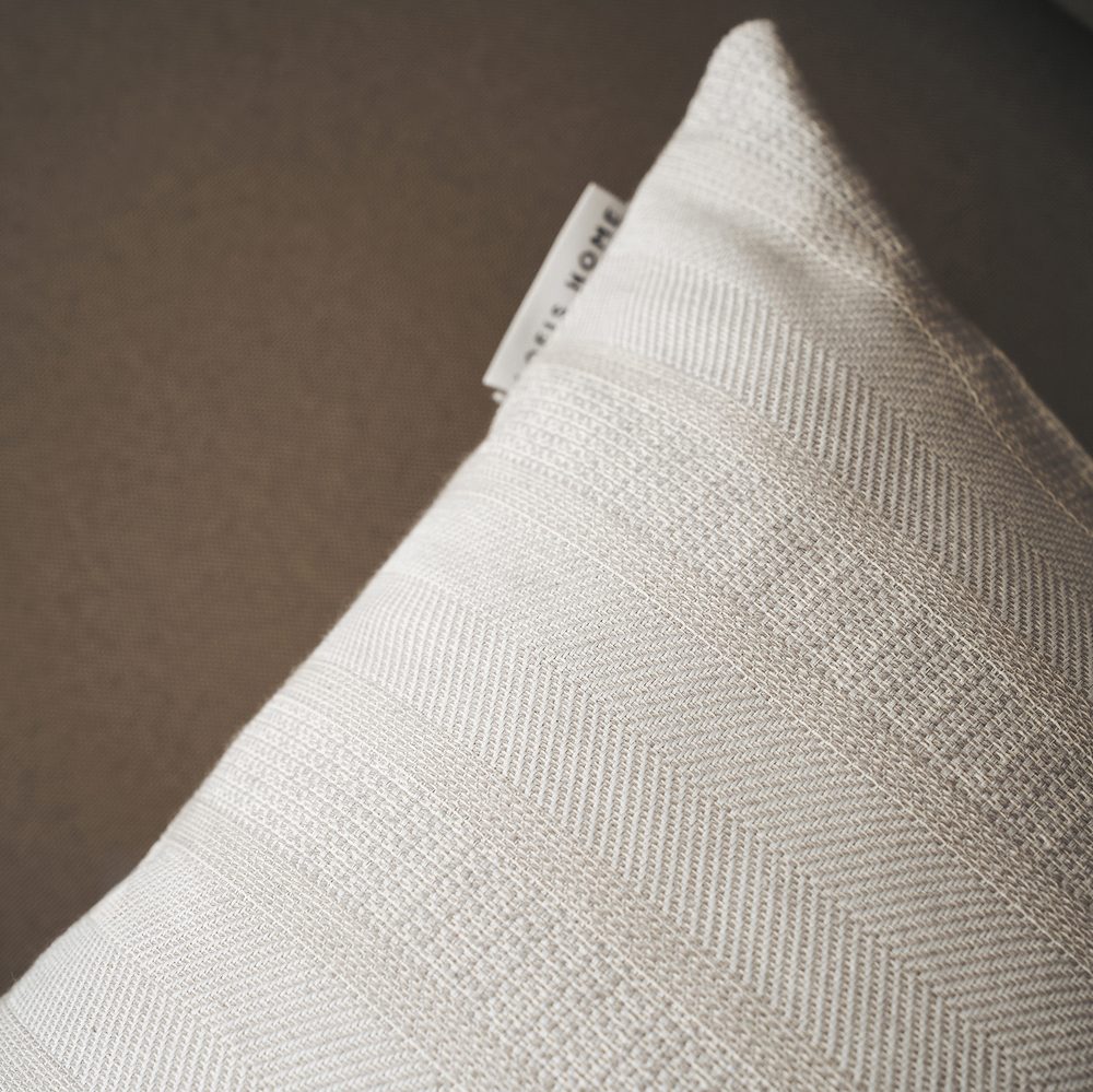 Μαξιλαροθήκη 50x50cm GOFIS HOME Laurel Rock Grey 731/14 - Image 2