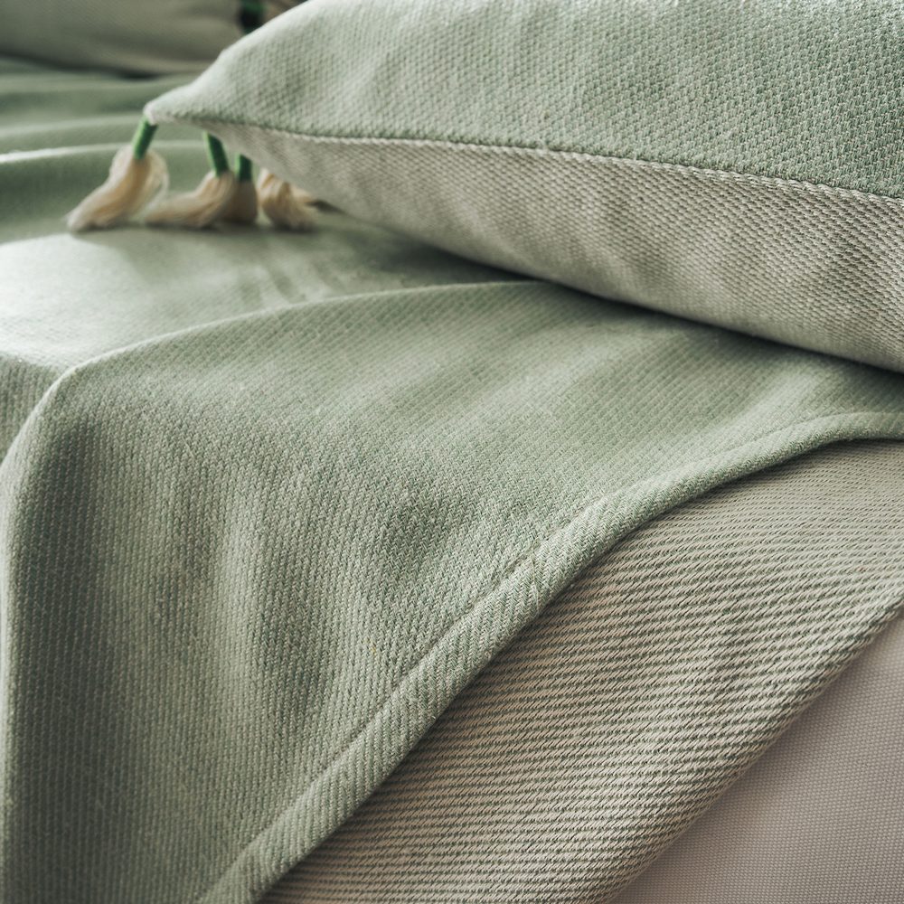 Ριχτάρι Διακοσμητικό 180x180cm GOFIS HOME Kianga Bean Green 226/18 - Image 4