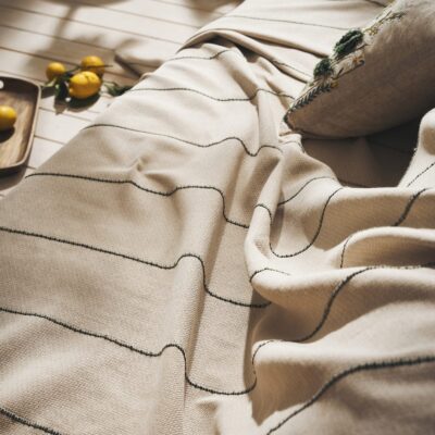 Ριχτάρι Τριθέσιου 180x310cm GOFIS HOME  Rabia Beige/Green 321/18 - Image 2