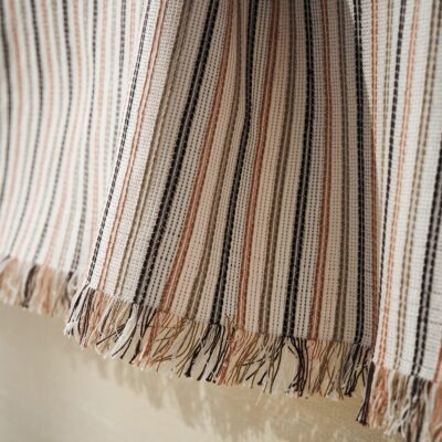 Ριχτάρι Τριθέσιου 180x310cm GOFIS HOME  Clover Tan/Beige 334/22 - Image 2