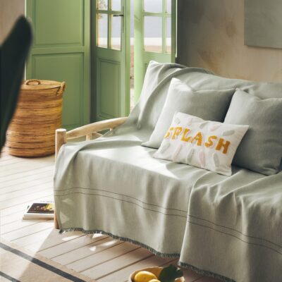 Ριχτάρι Τριθέσιου 180x310cm GOFIS HOME  Ziyi Studio Green 339/03