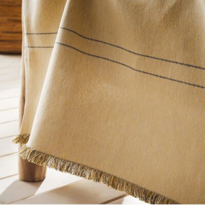 Ριχτάρι Τετραθέσιου 180x350cm GOFIS HOME  Ziyi Wheat Yellow 339/04 - Image 2