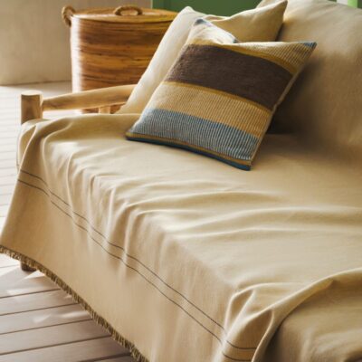 Ριχτάρι Τετραθέσιου 180x350cm GOFIS HOME  Ziyi Wheat Yellow 339/04 - Image 3